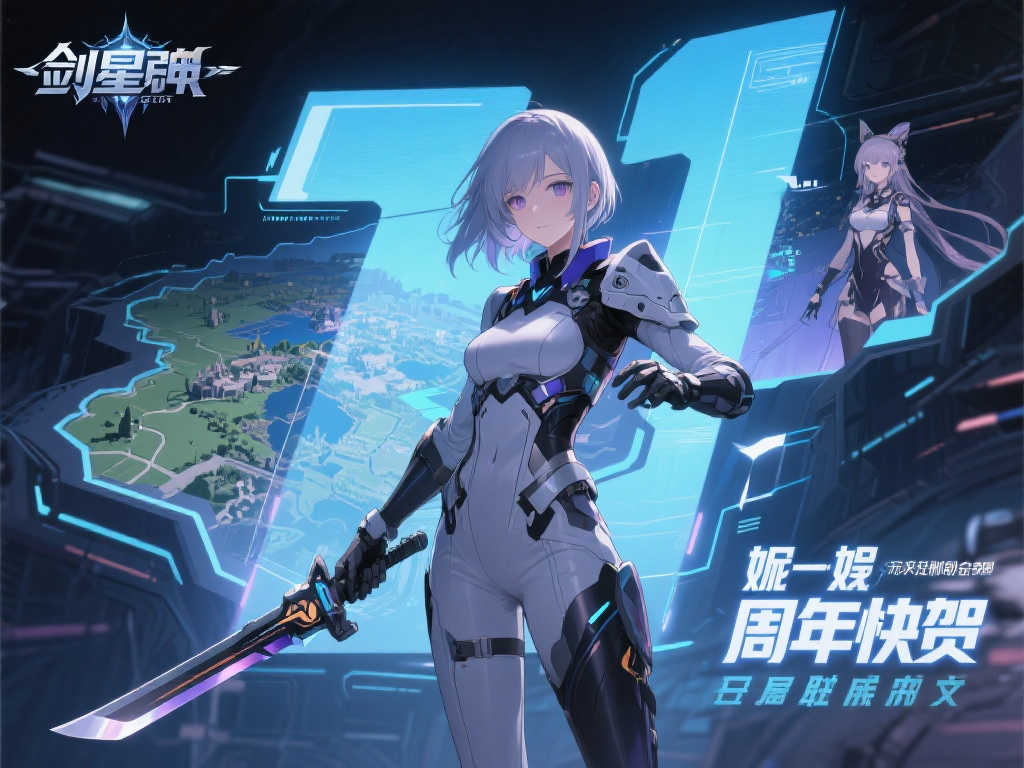 《剑星》1周年庆典：PC版与妮姬联动即将震撼来袭！