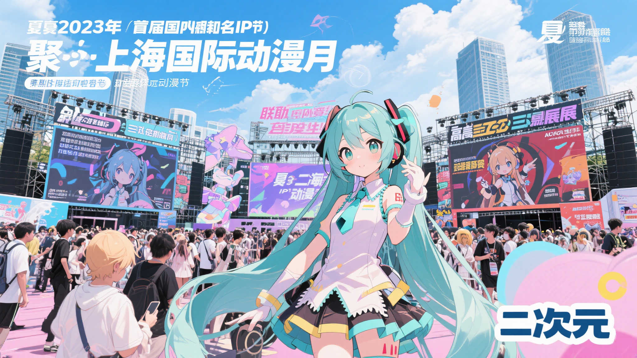 夏日狂欢:首届上海国际动漫月汇聚三大漫展 夏日狂欢:首届上海国际动漫月汇聚三大漫展